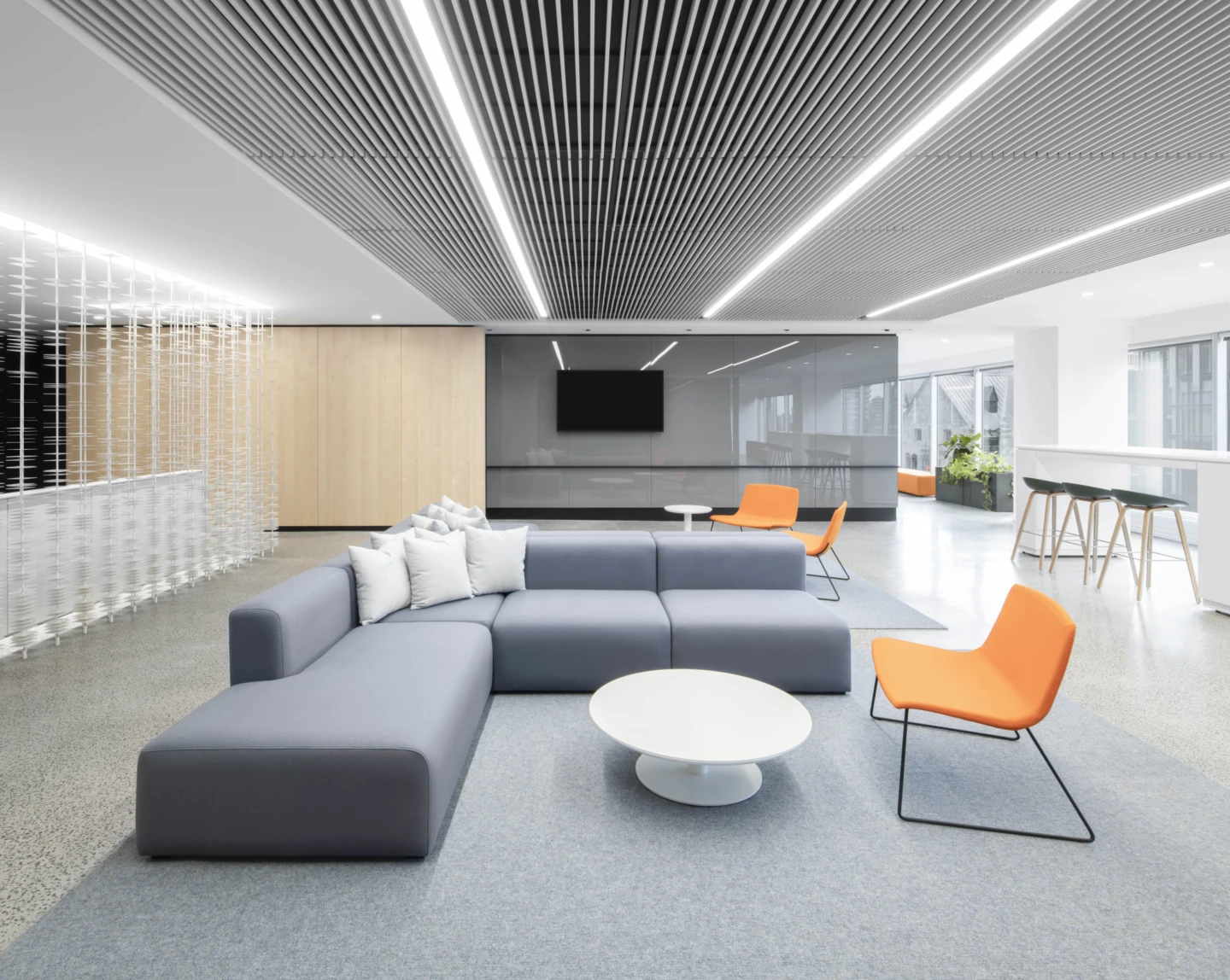 Intérieur de la firme gouvernementale