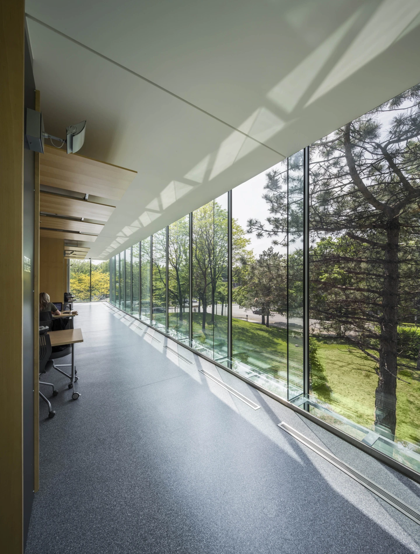 Intérieur de l’Édifice Decelles-HEC Montréal