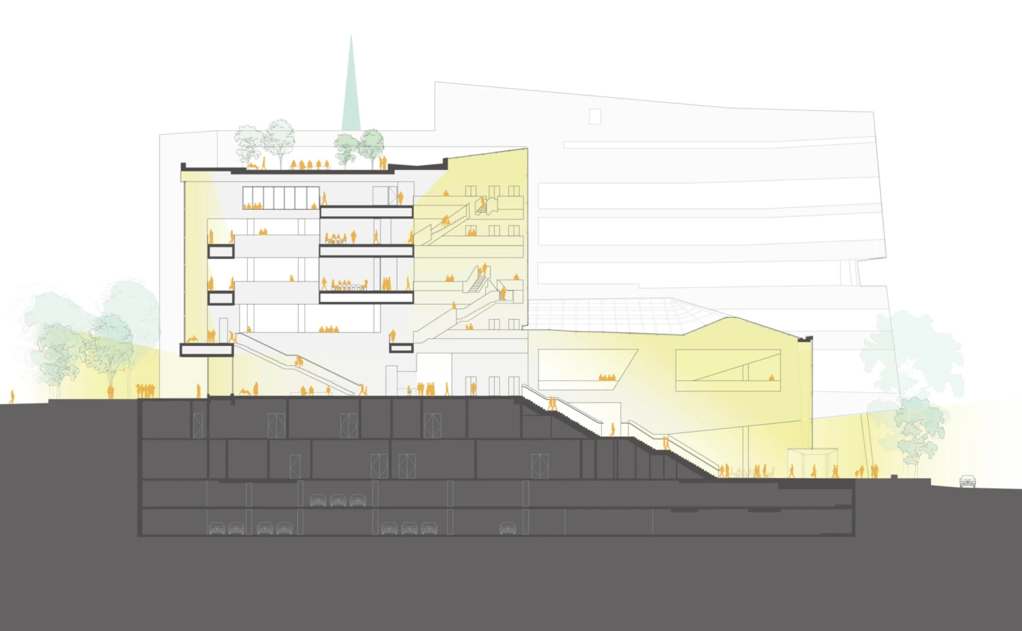 PR HEC CENTRE VILLE COUPE EST OUEST