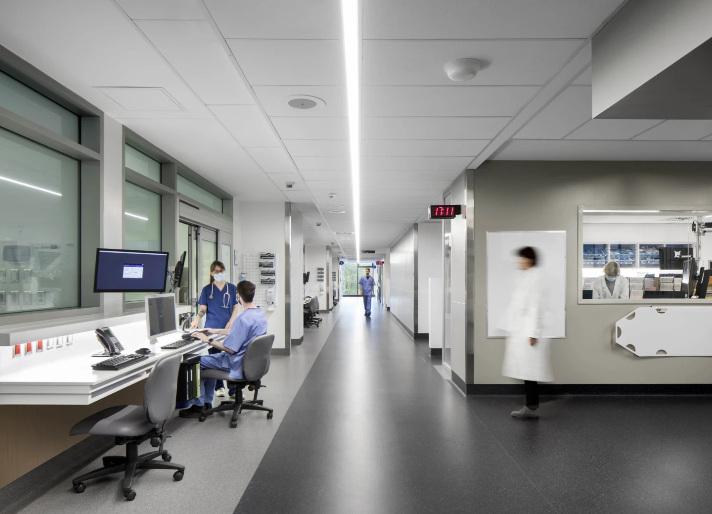 Intérieur de l’Hôpital du Sacré-Cœur-de-Montréal