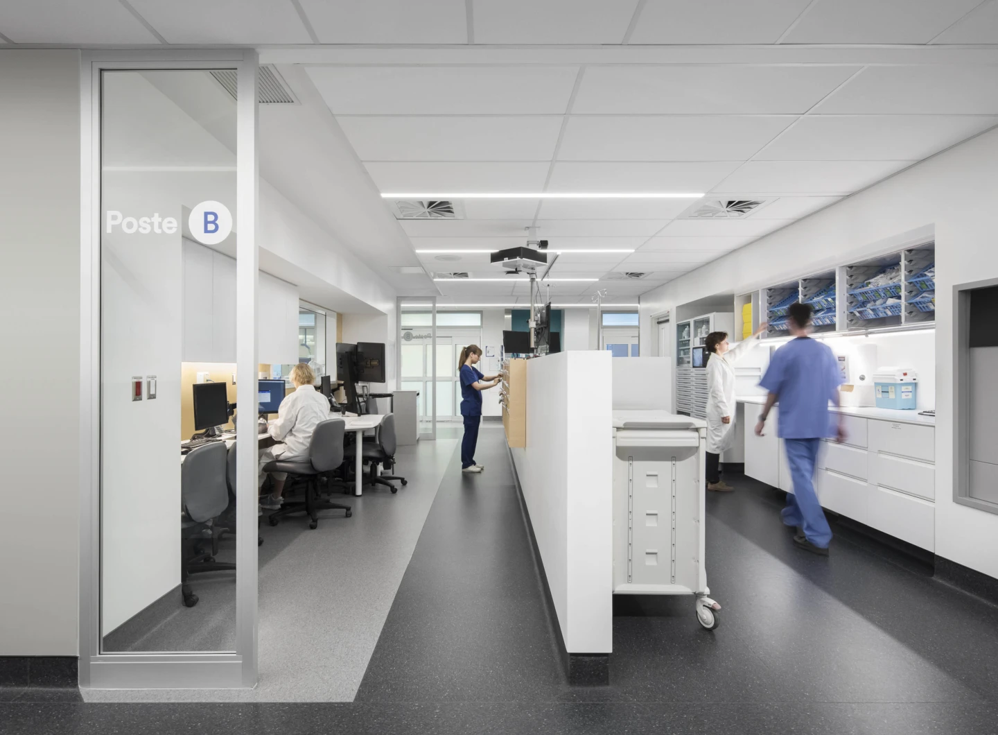 Intérieur de l’Hôpital du Sacré-Cœur-de-Montréal