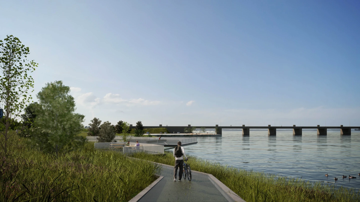 Vue sur l'Héritage Champlain