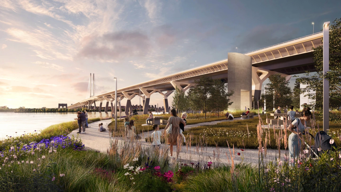 Vue sur l'Héritage Champlain