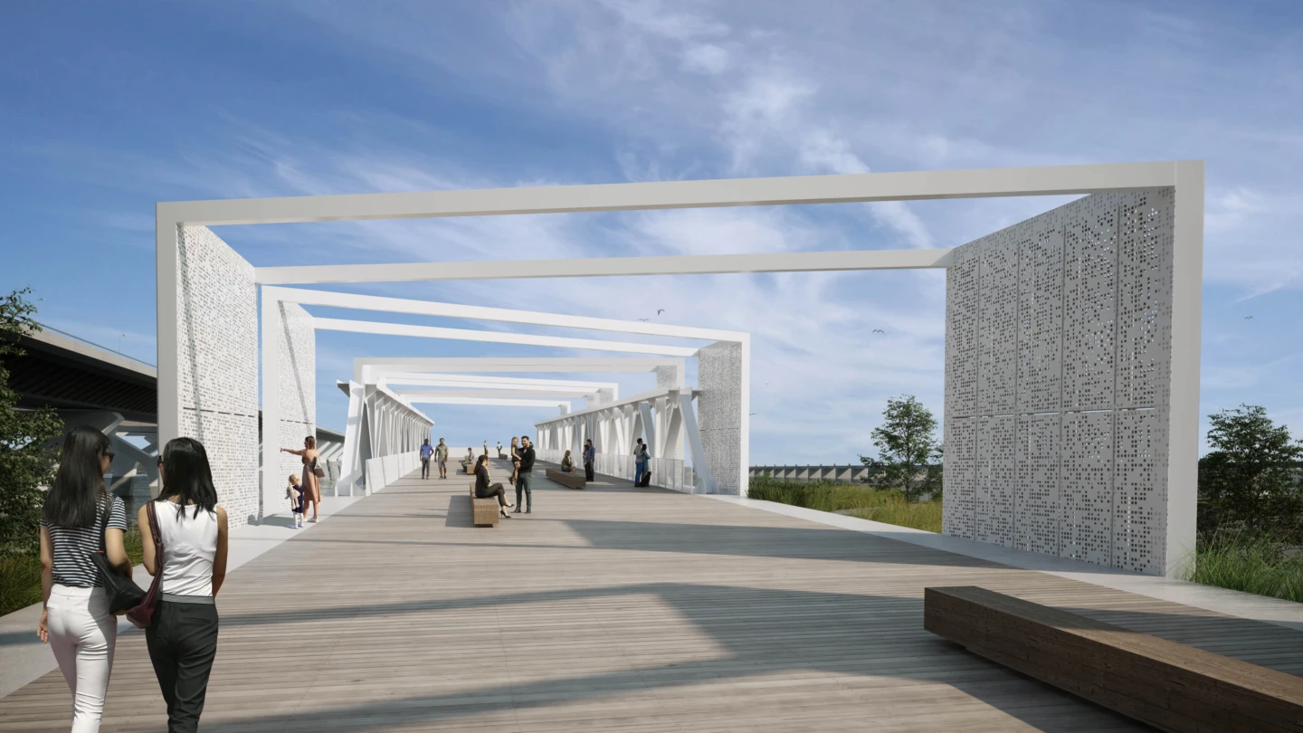 Vue sur l'Héritage Champlain