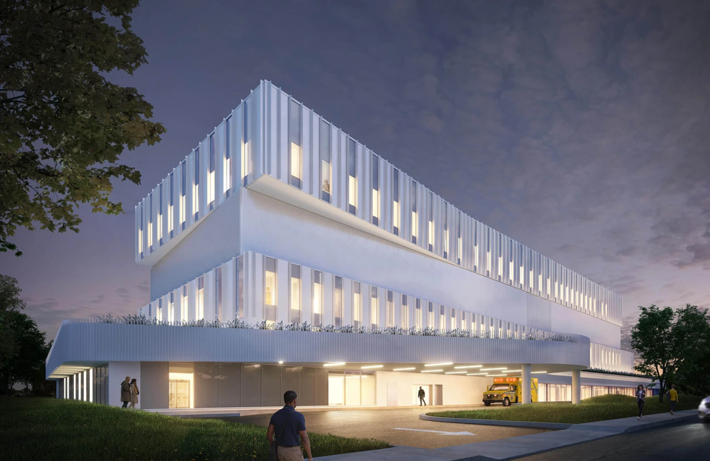 Extérieur de l’Hôpital Lachine