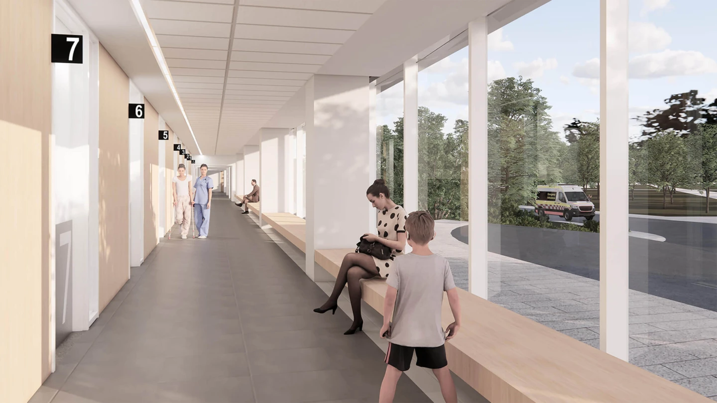 Intérieur de l’Hôpital Lachine