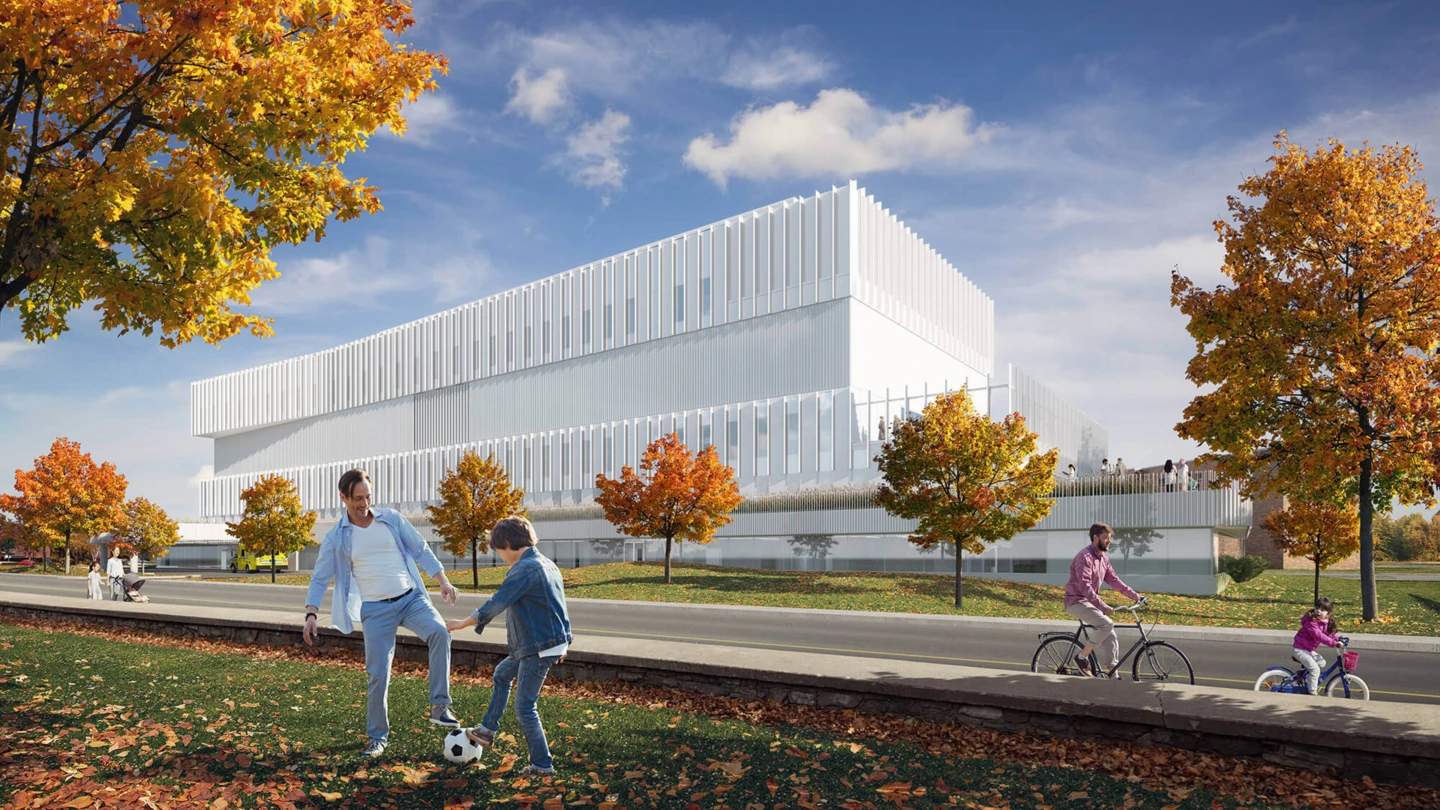 Extérieur de l’Hôpital Lachine