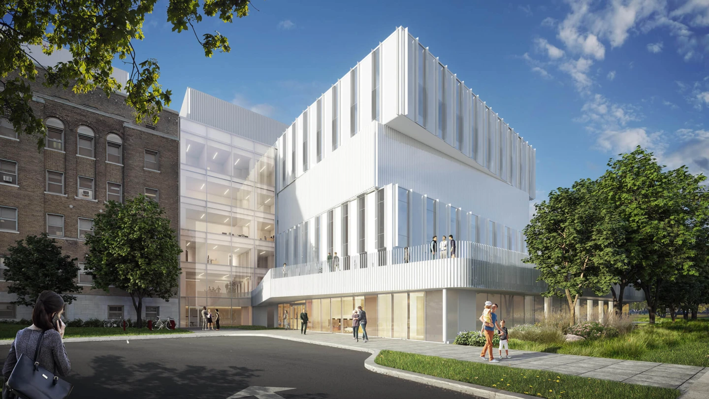 Extérieur de l’Hôpital Lachine