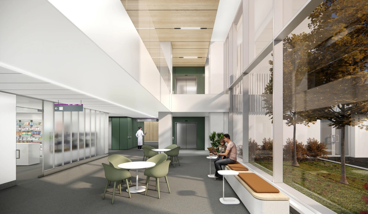 Interior of Lachine Hospital