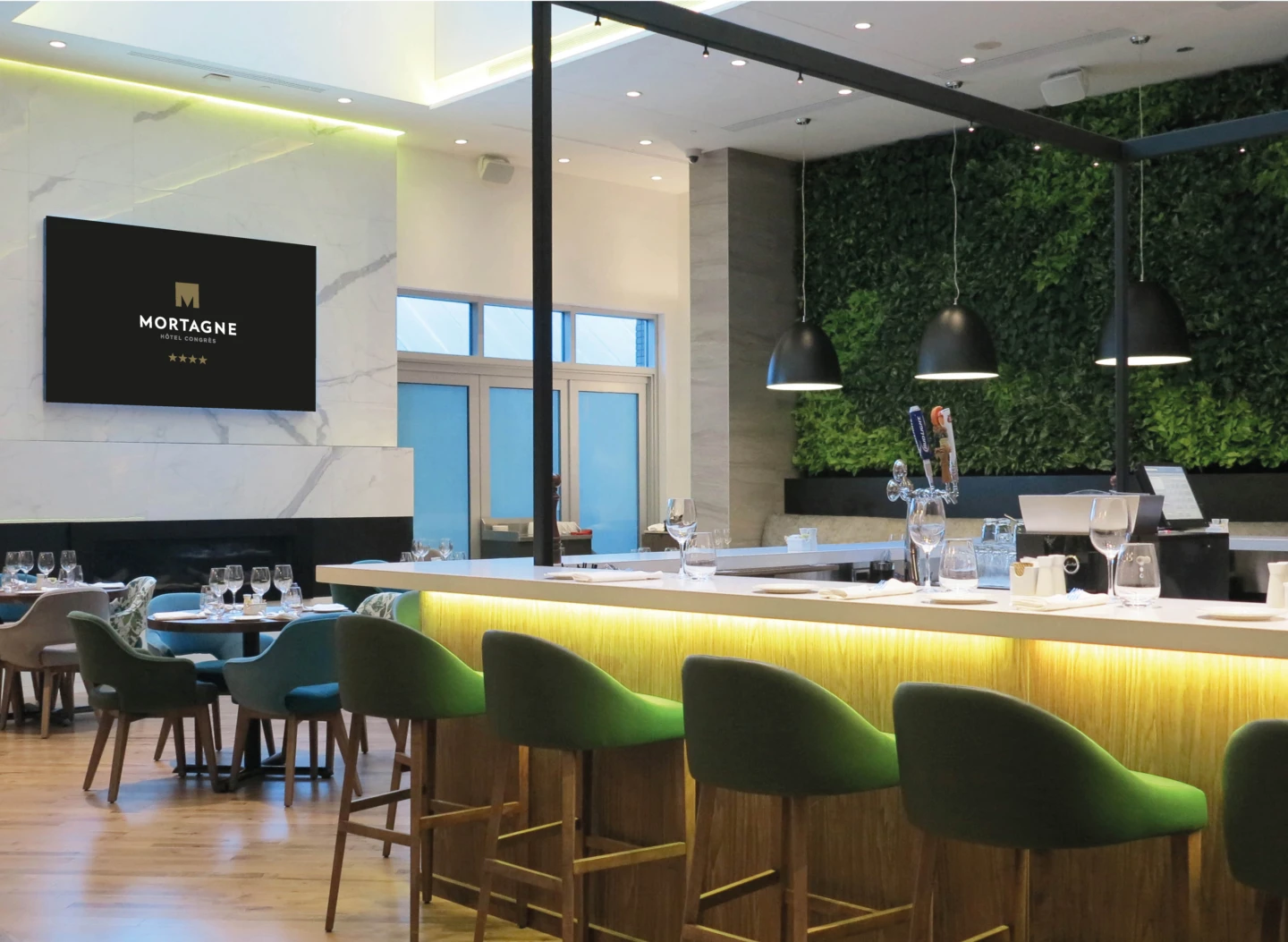 Intérieur de l’Hôtel Mortagne