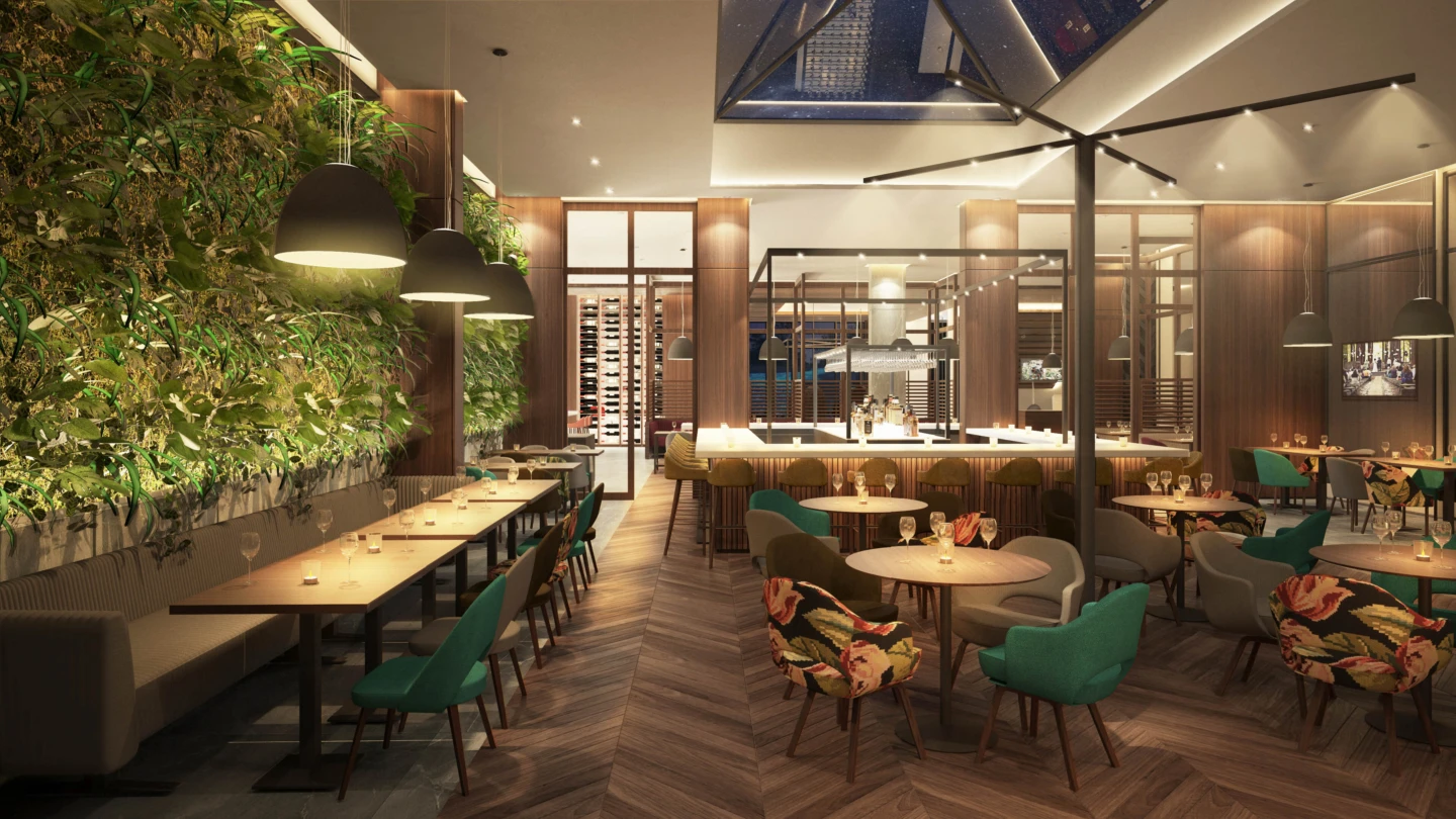 Intérieur de l’Hôtel Mortagne