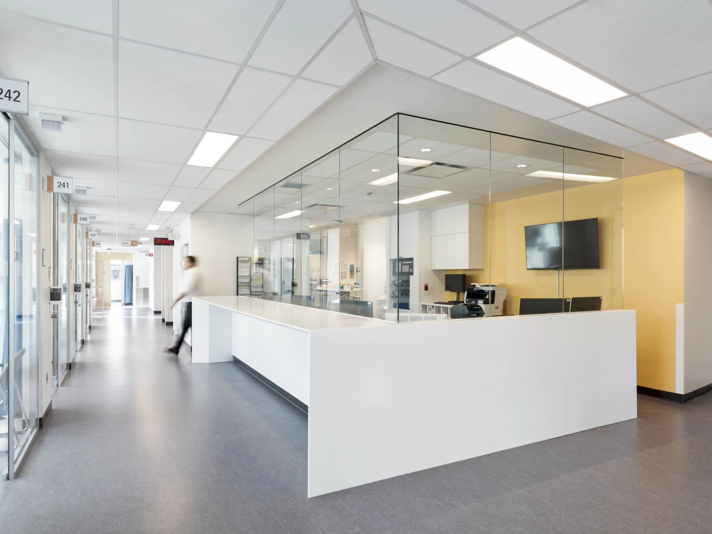 Intérieur de l'Institut de cardiologie de Montréal