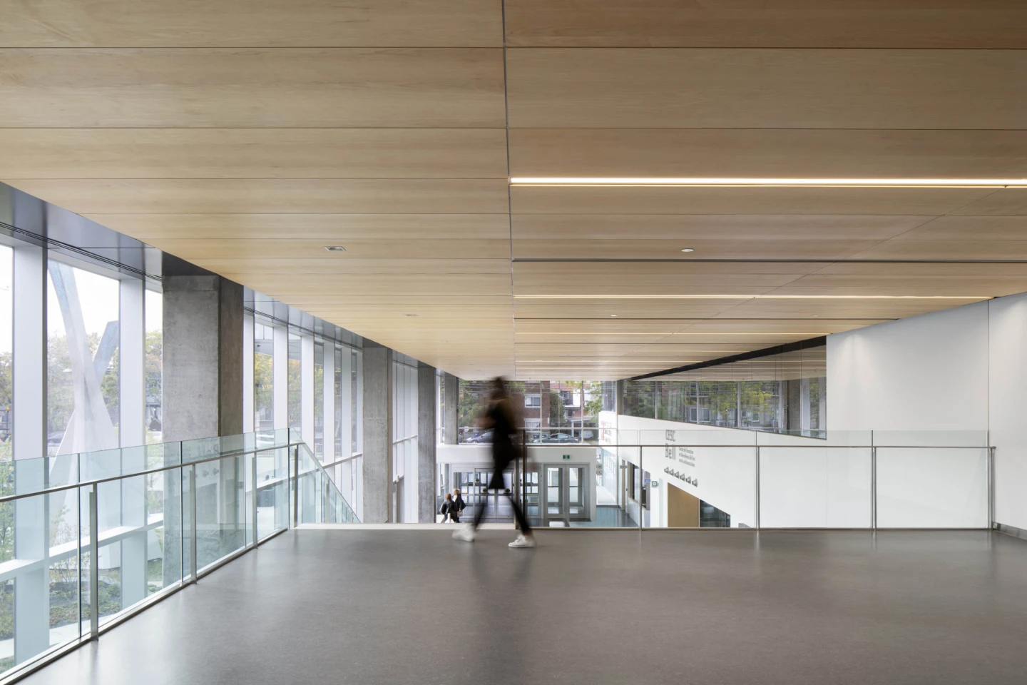 Intérieur de l'Institut de cardiologie de Montréal