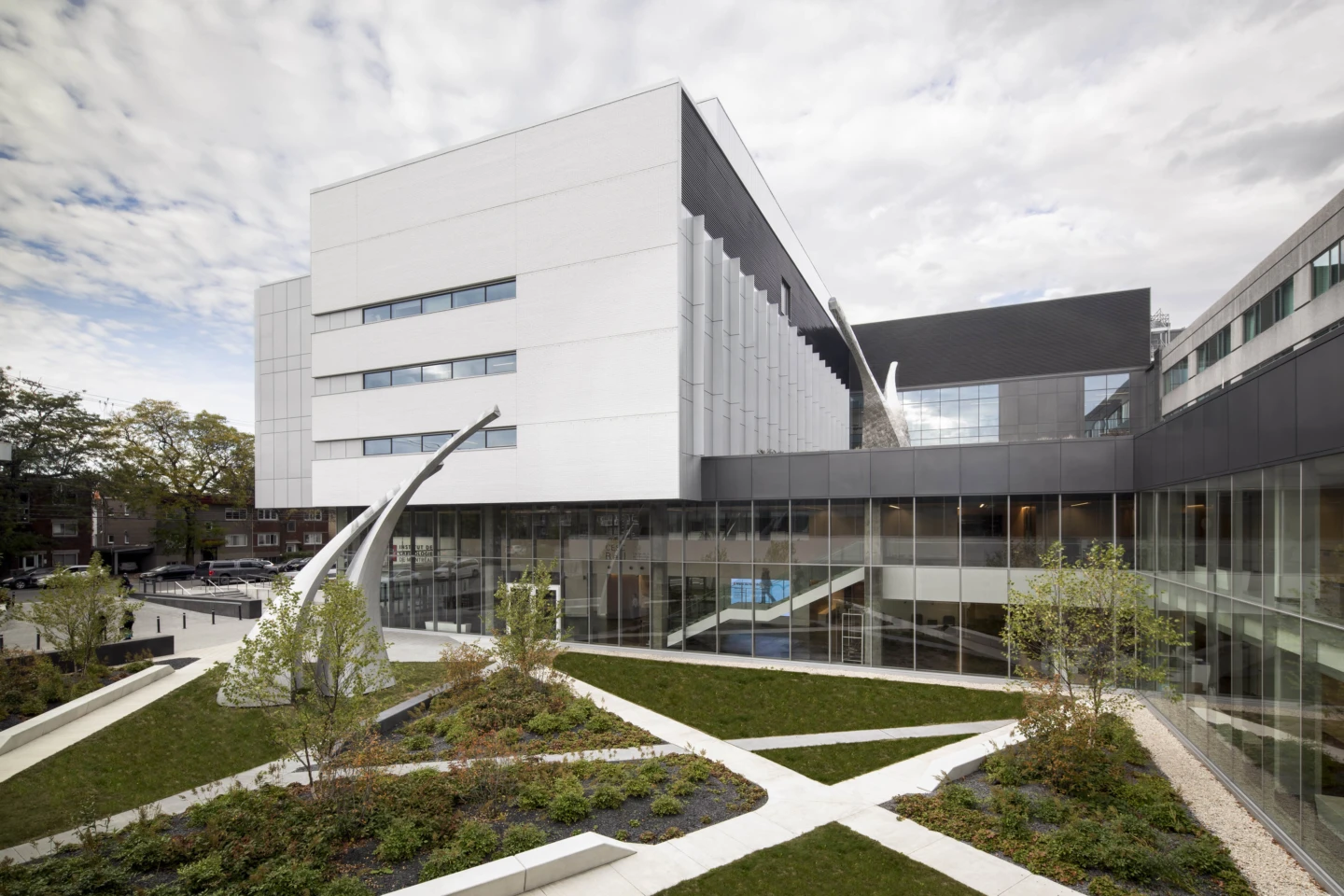 Extérieur de l'Institut de cardiologie de Montréal