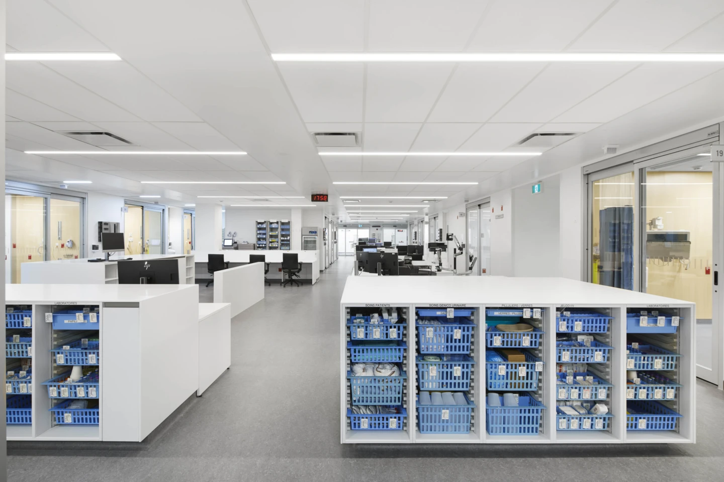 Intérieur de l'Institut de cardiologie de Montréal