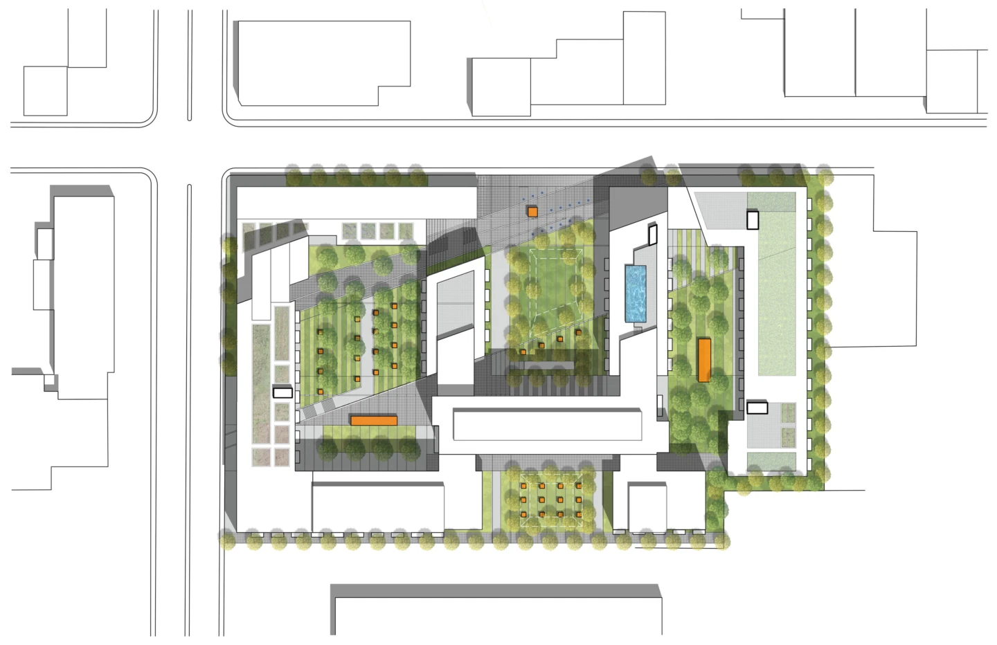 Plan de l’Îlot Bennett