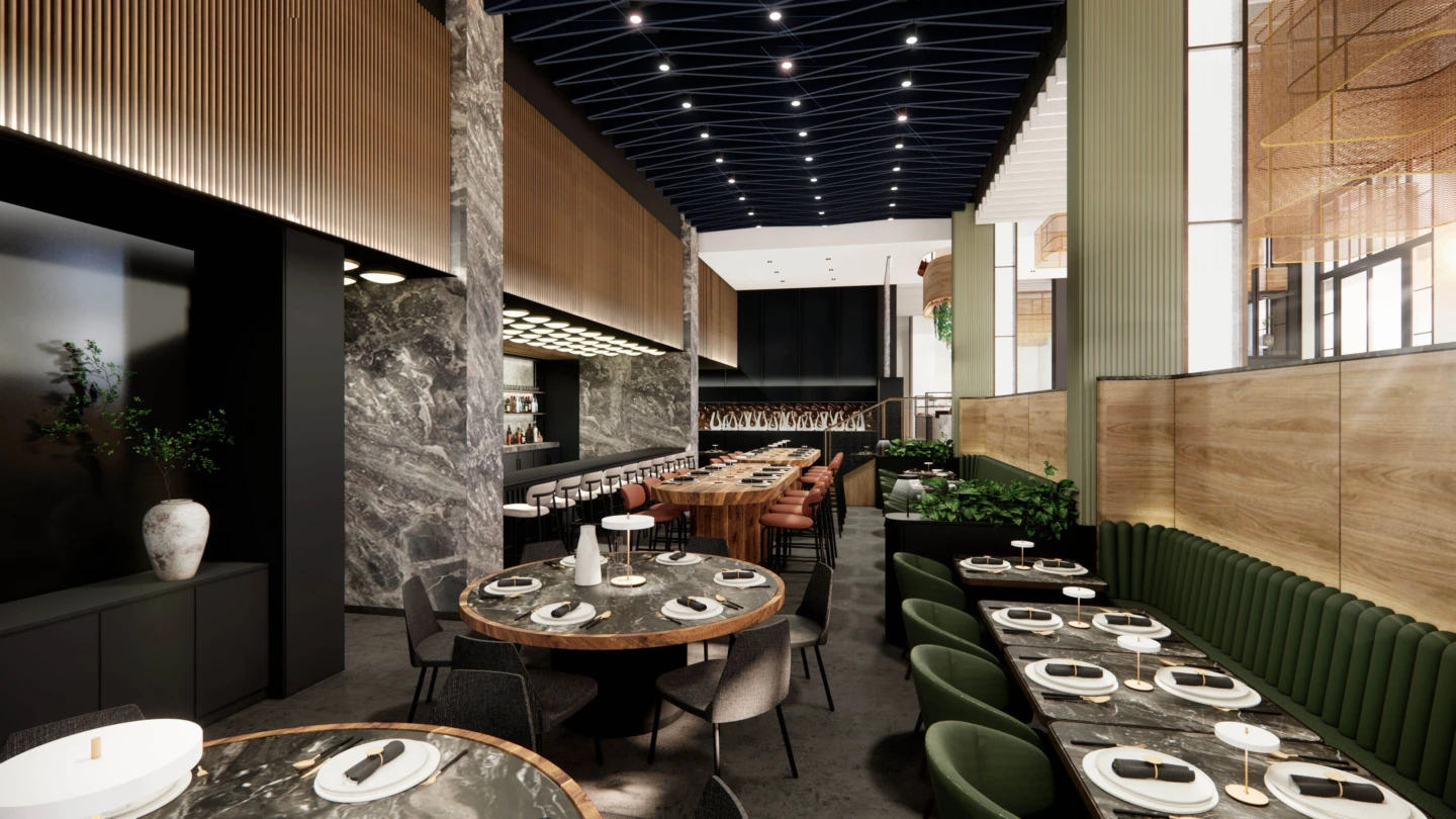 Intérieur de Léo Boire + Manger