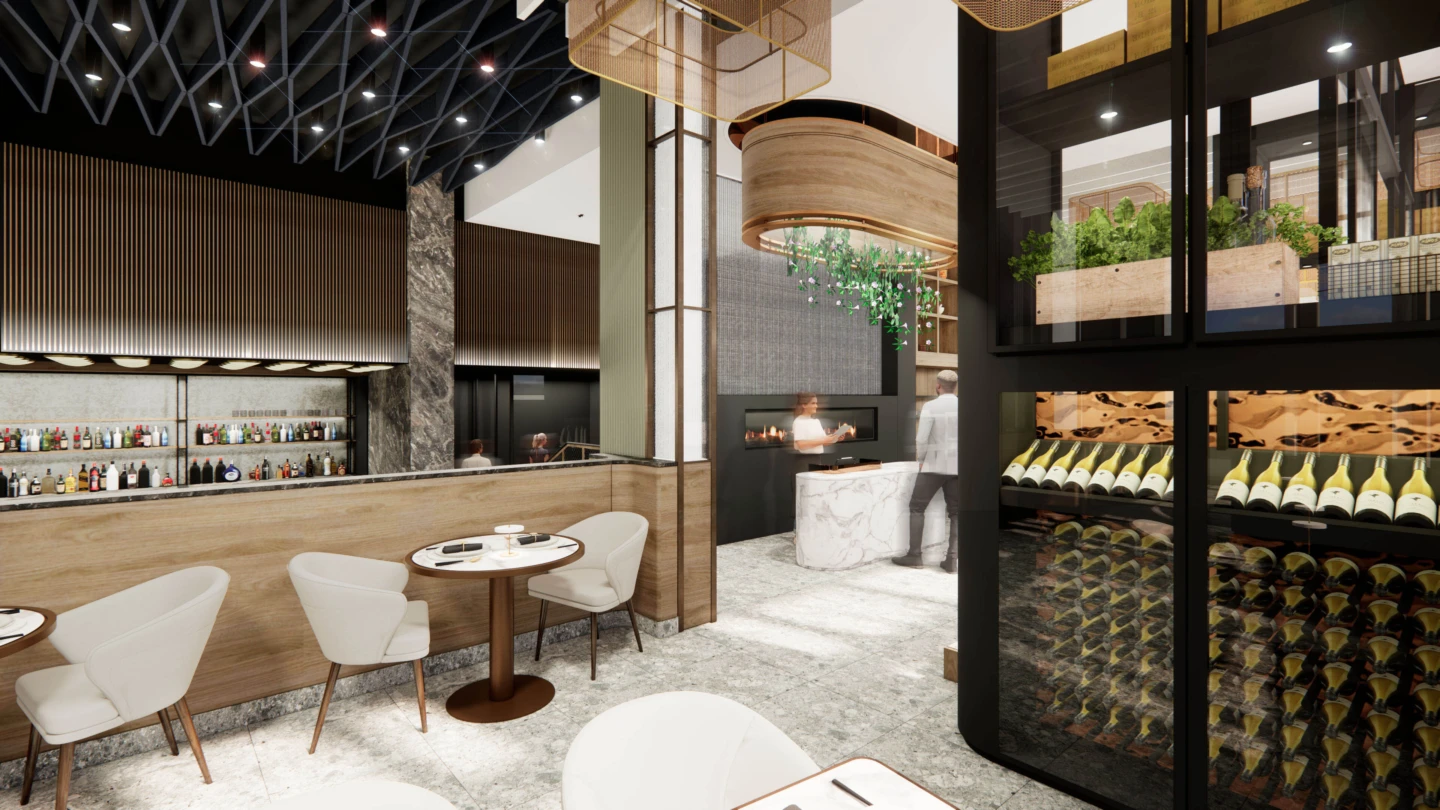 Intérieur de Léo Boire + Manger