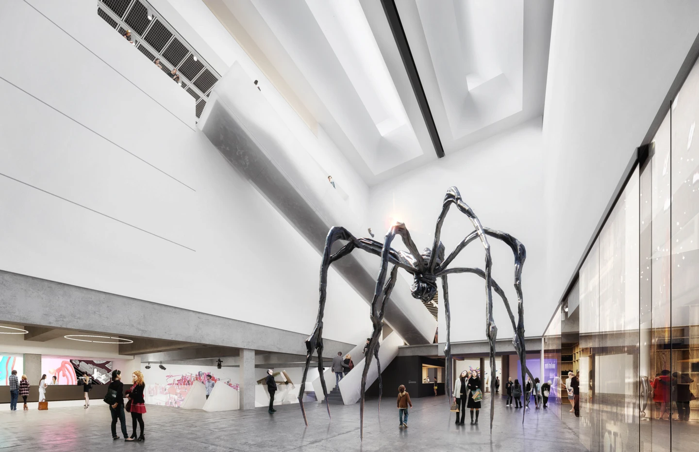 Intérieur du Musée d’art contemporain de Montréal
