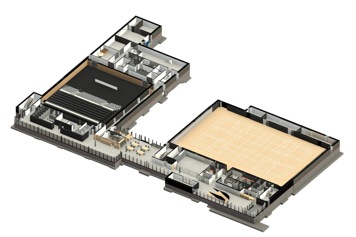 Plan du Centre culturel du MIFO