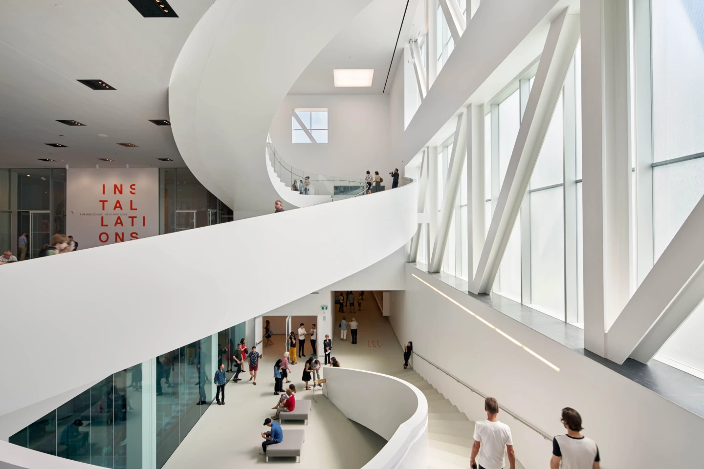 Intérieur du Musée des beaux-arts du Québec