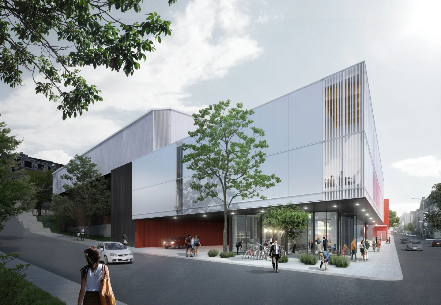 Extérieur de la Maison Théâtre