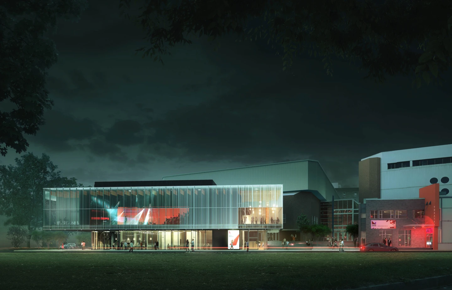 Extérieur de la Maison Théâtre