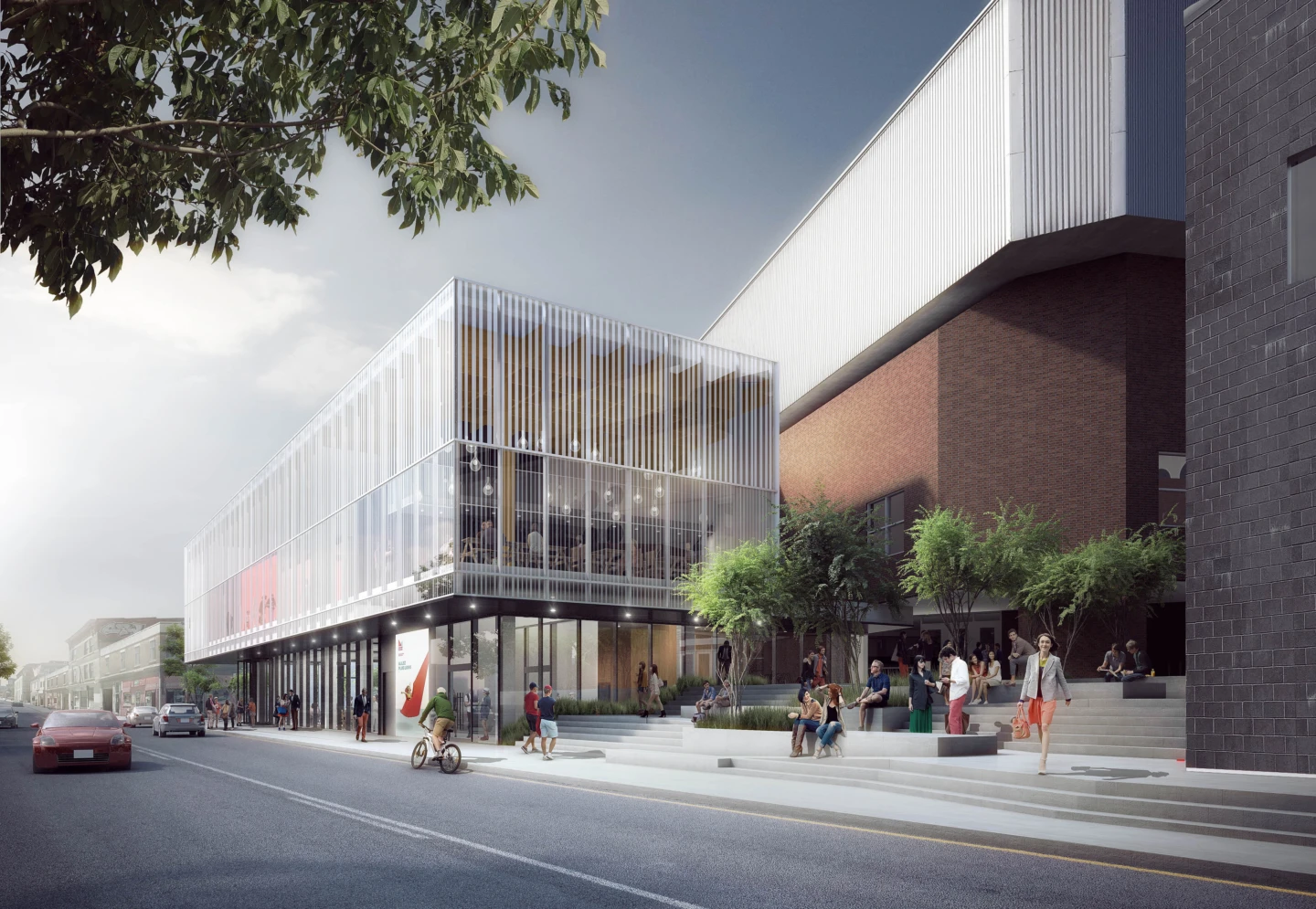 Extérieur de la Maison Théâtre