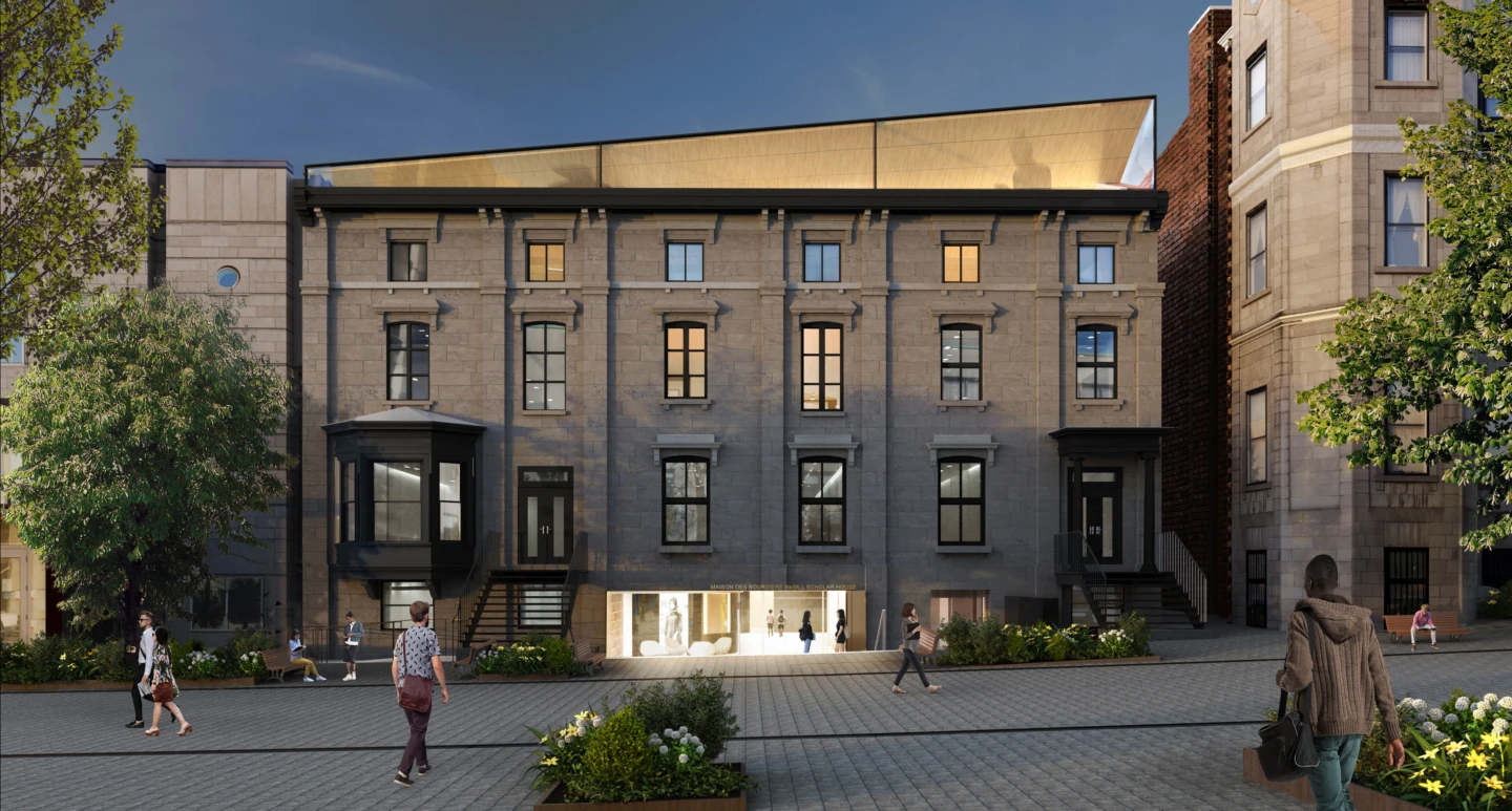 Extérieur de la Maison des Boursiers – McGill