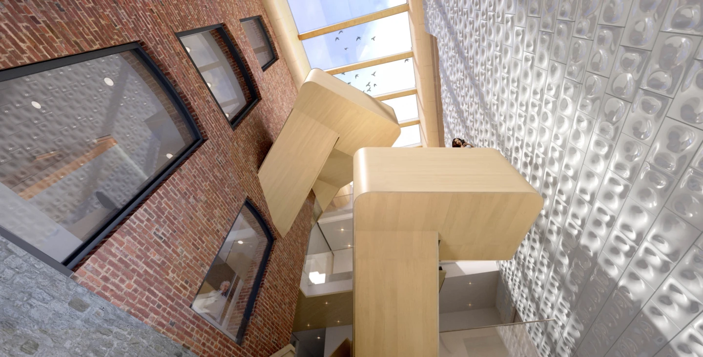 Intérieur de la Maison des Boursiers – McGill