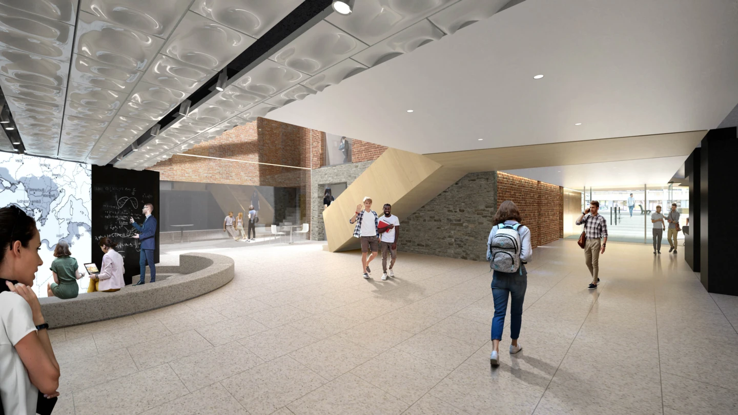 Intérieur de la Maison des Boursiers – McGill