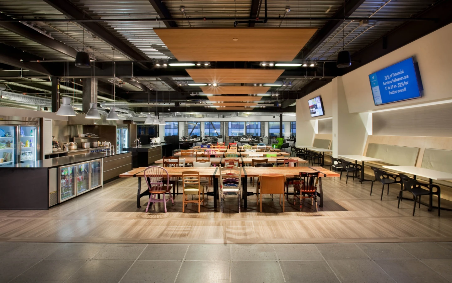 Aire de repas chez Média Experts