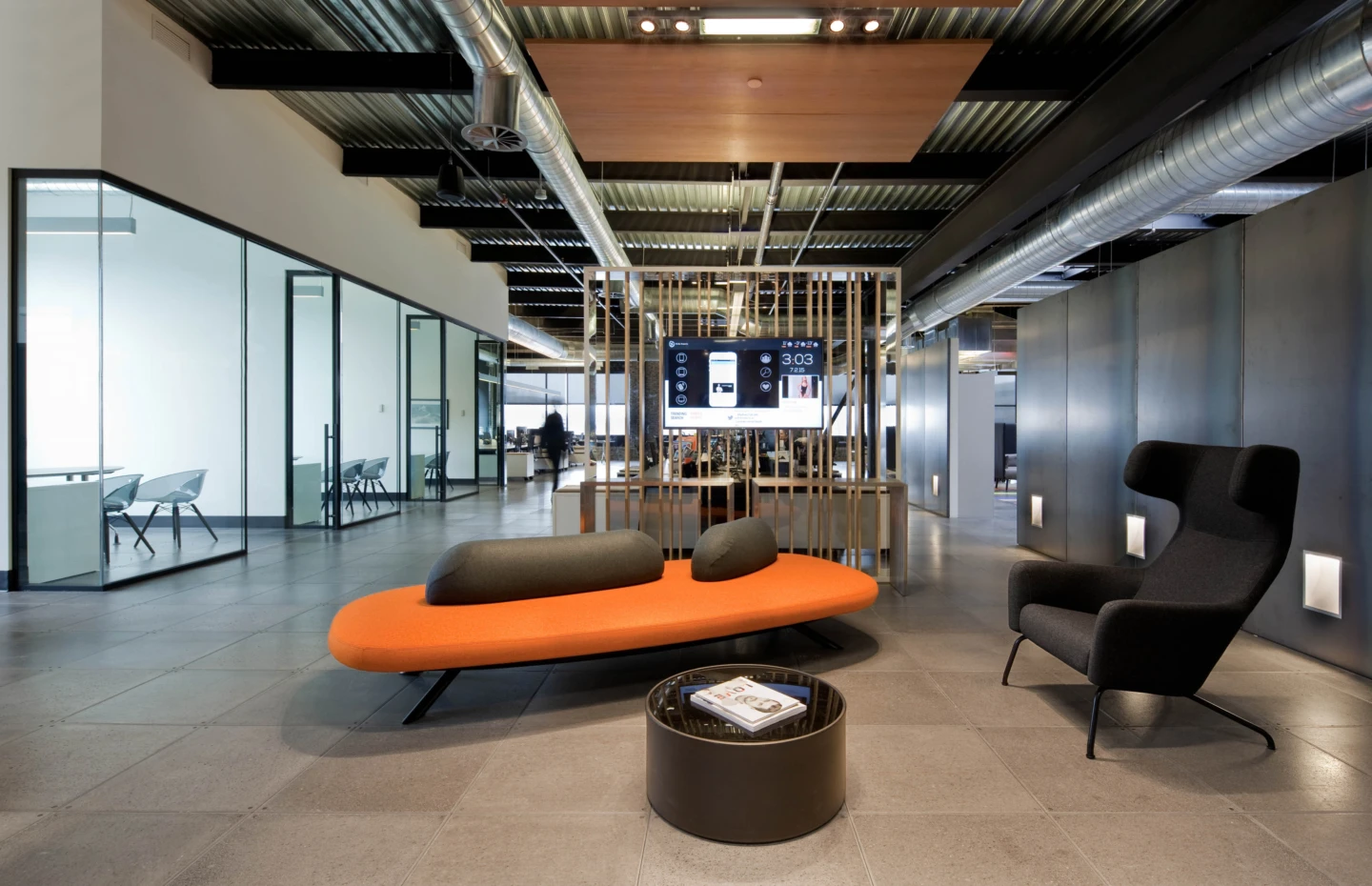 Intérieur de Média Experts