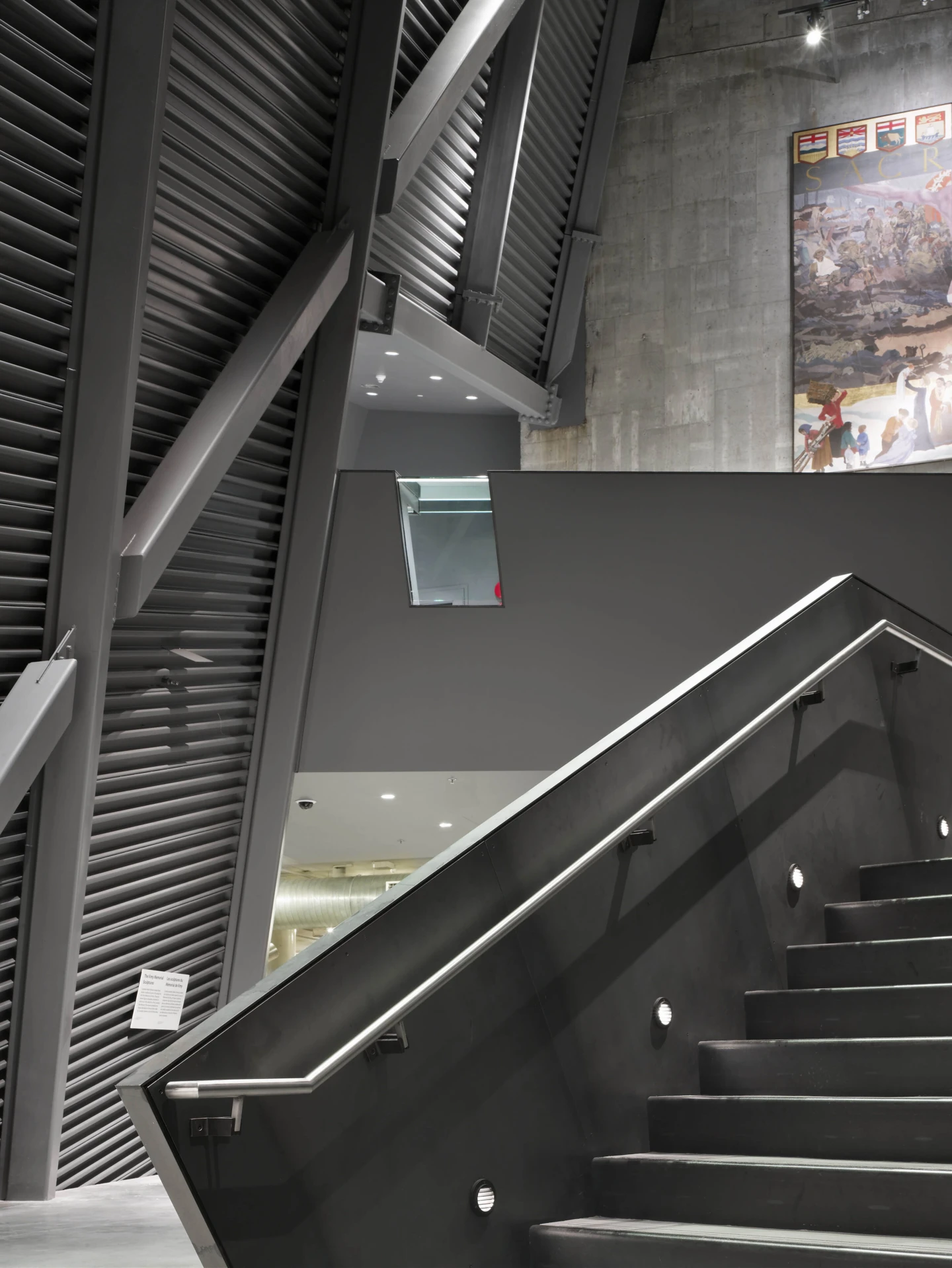 Intérieur du Musée canadien de la guerre