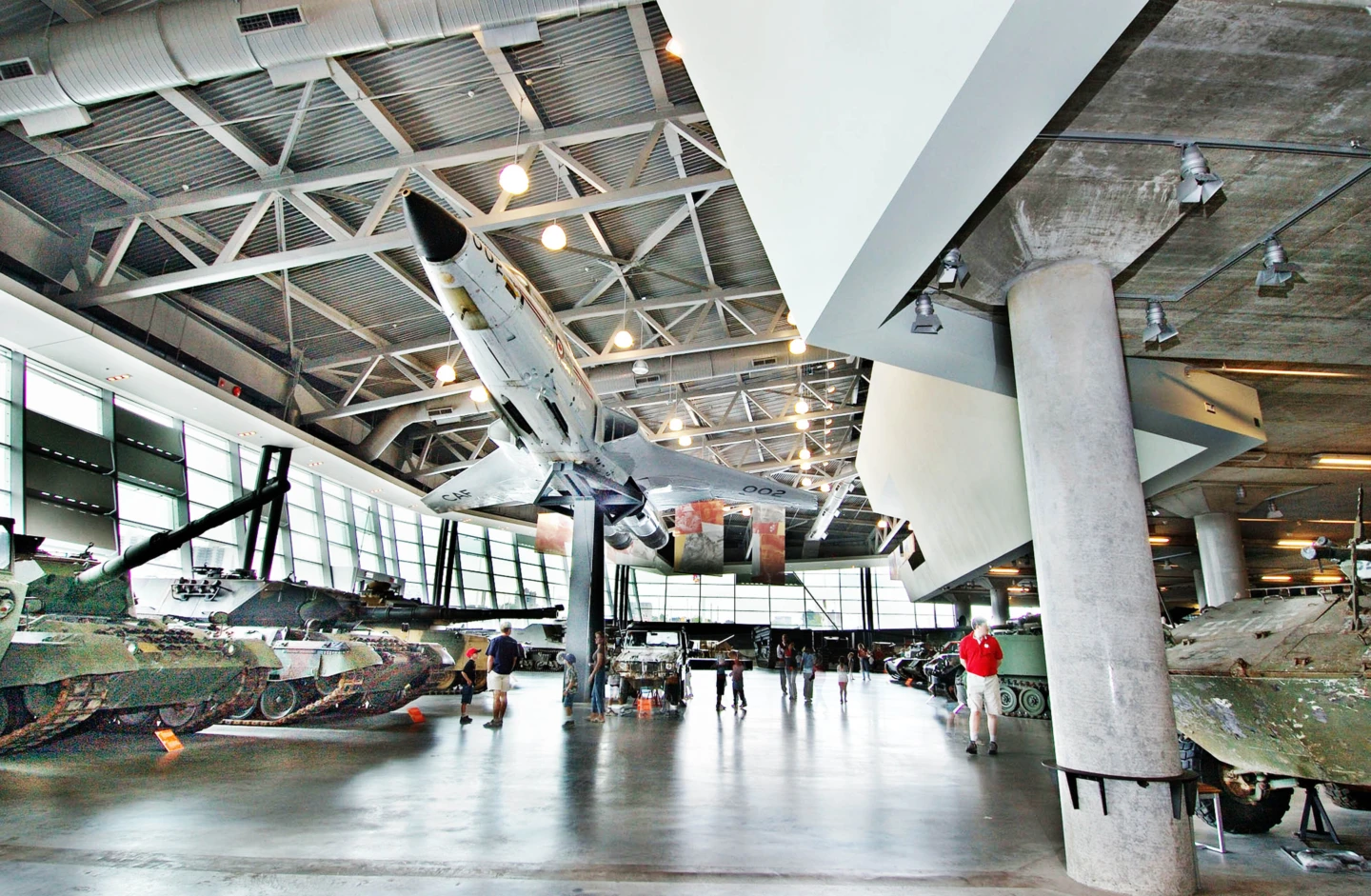 Intérieur du Musée canadien de la guerre