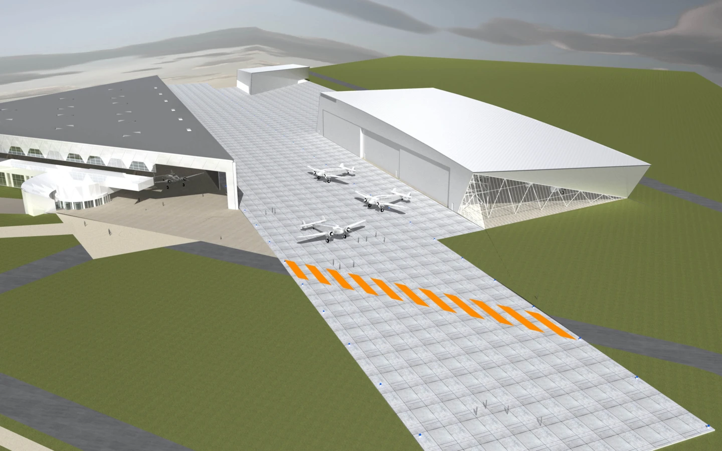 Plan du Musée de l'aviation et de l'espace du Canada