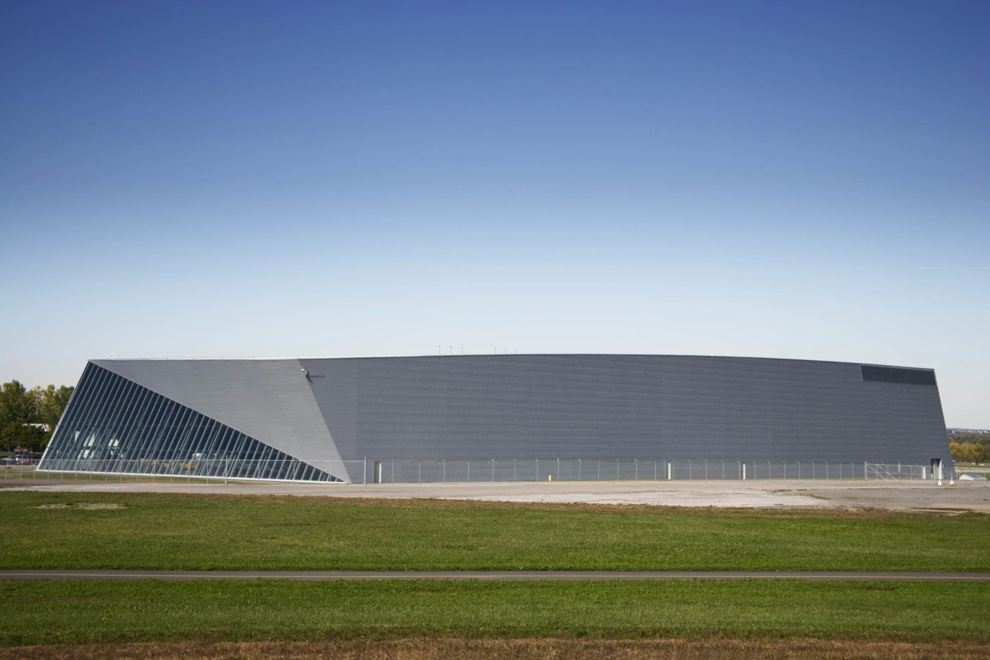 Vue générale du Musée de l'aviation et de l'espace du Canada