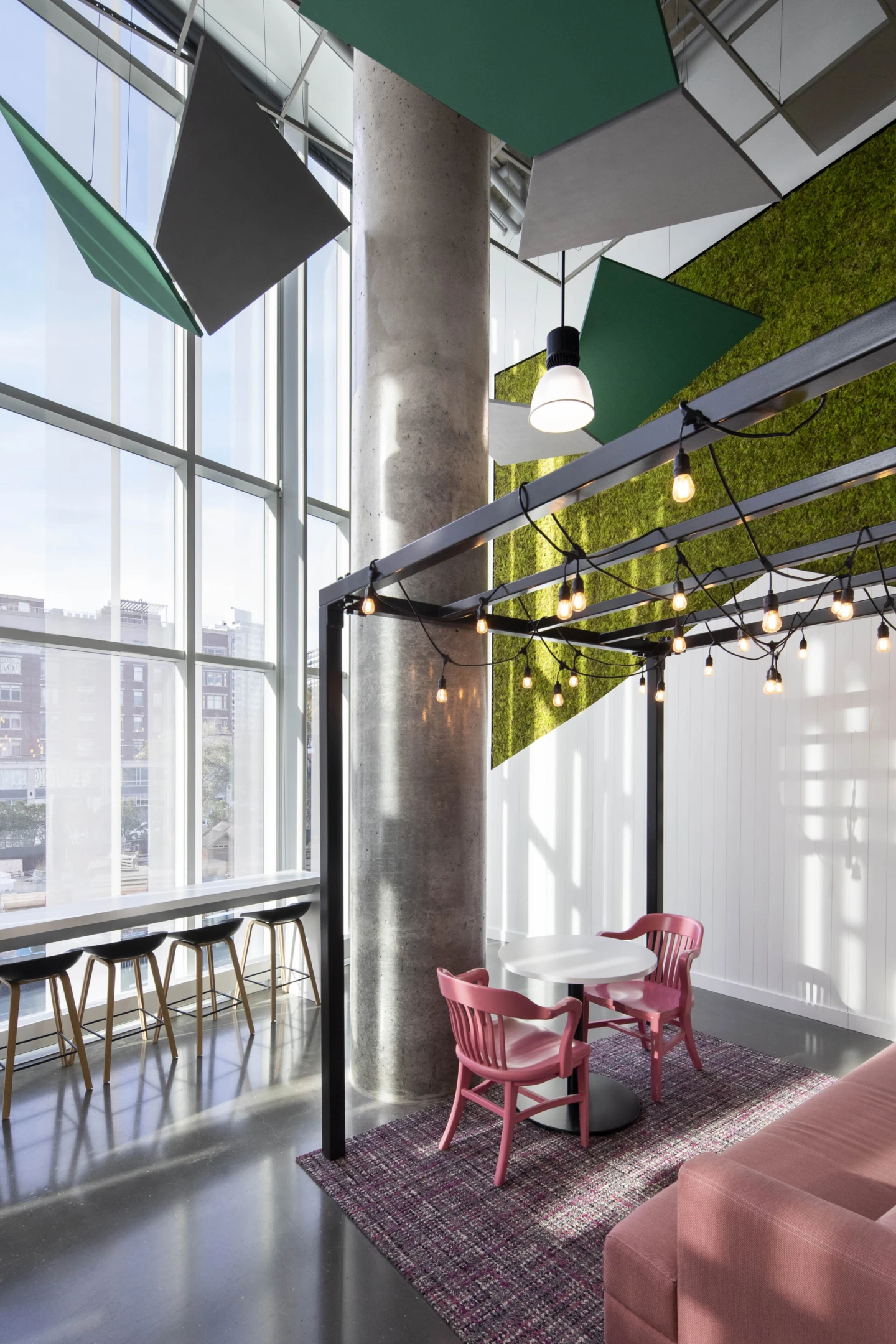 Intérieur de l'Office national du film du Canada