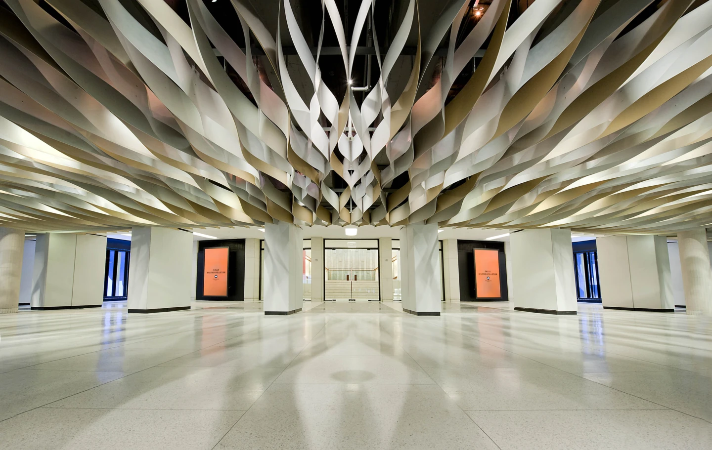 Vue de l'Espace Georges-Émile-Lapalme