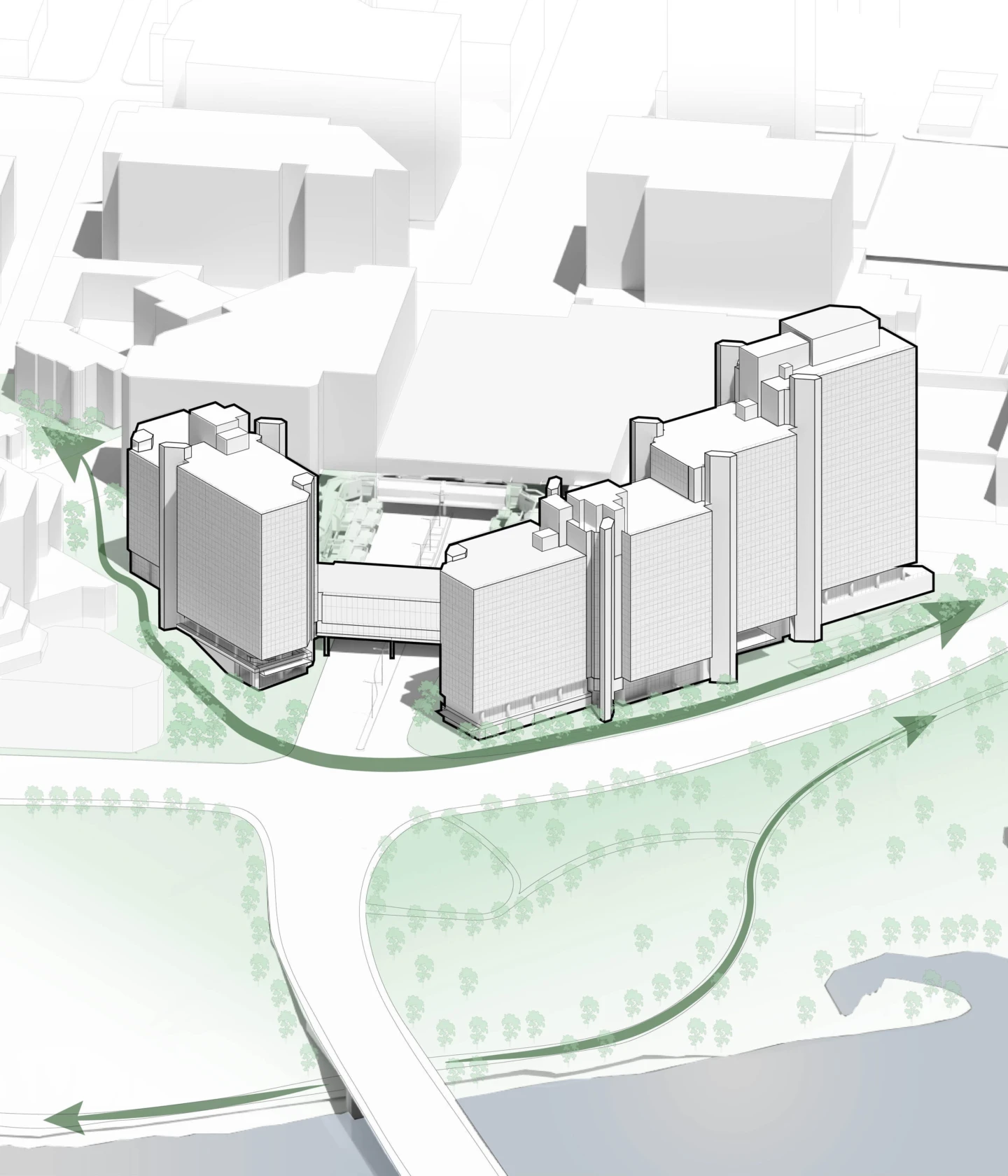 Plan général de la Place du Portage III