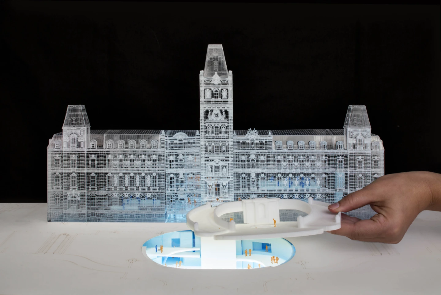 Plan du Pavillon d’accueil de l’Assemblée nationale du Québec