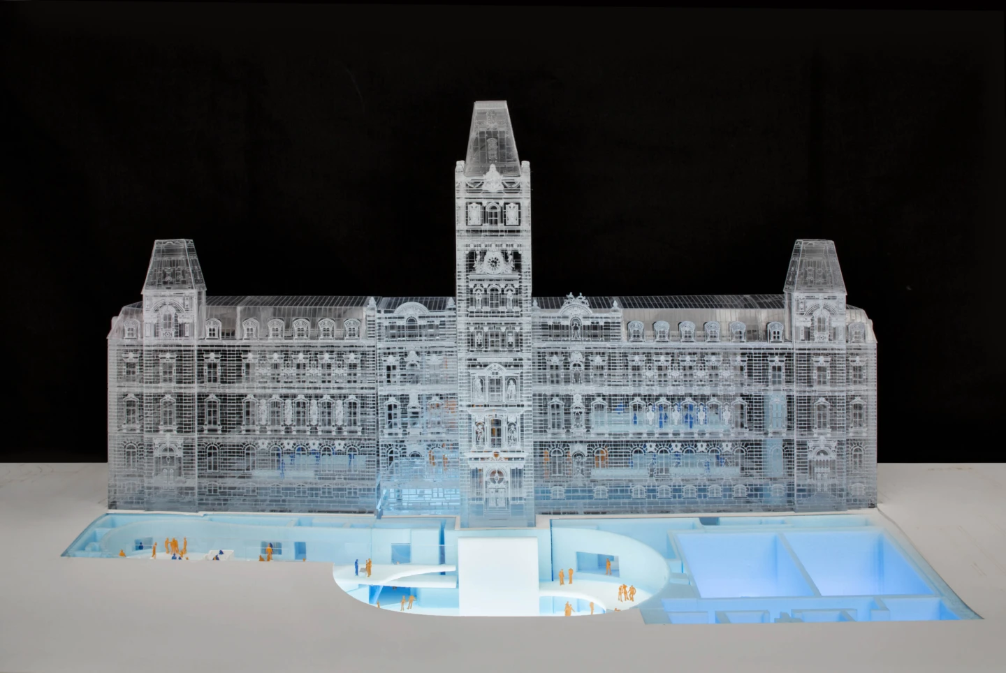 Plan du Pavillon d’accueil de l’Assemblée nationale du Québec