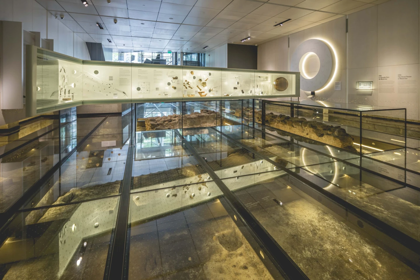 Intérieur du Fort de Ville-Marie – Pointe-à-Callière