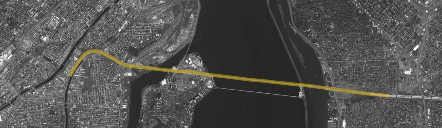 Plan du Pont Champlain