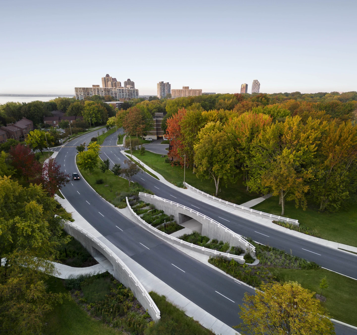 Vue sur les Ponts Darwins
