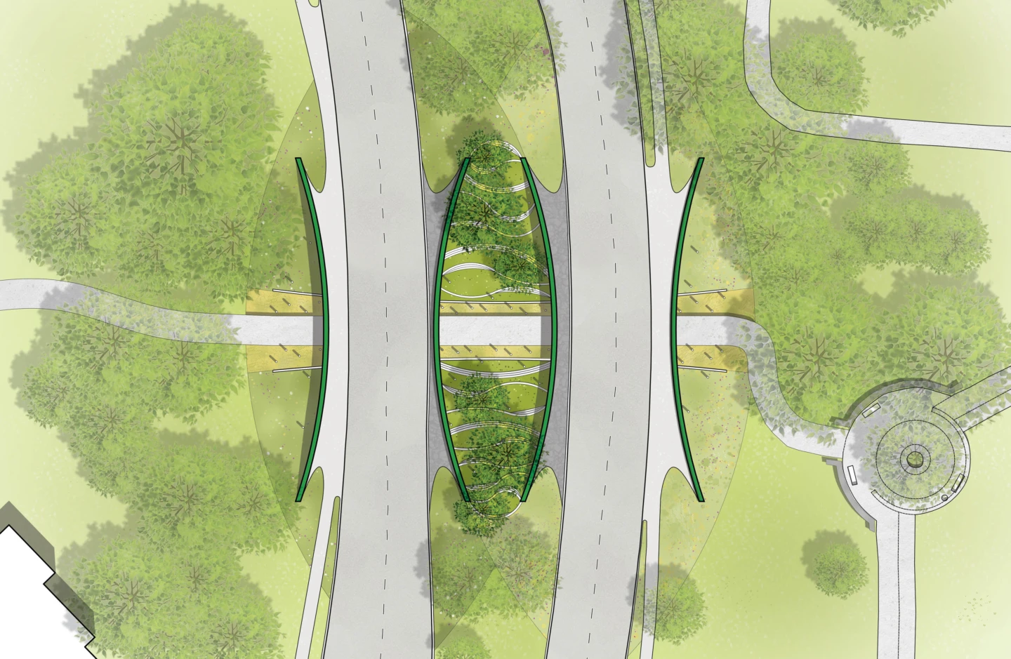 Schéma des Ponts Darwin