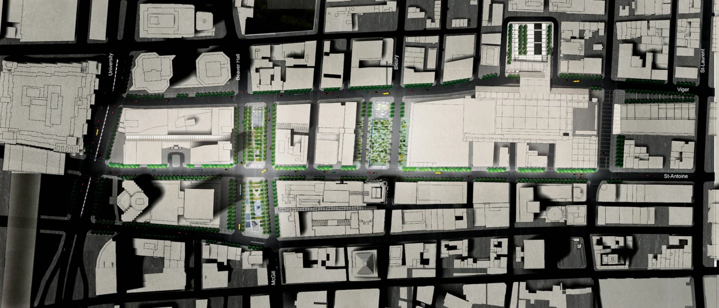 Plan de Quartier international de Montréal
