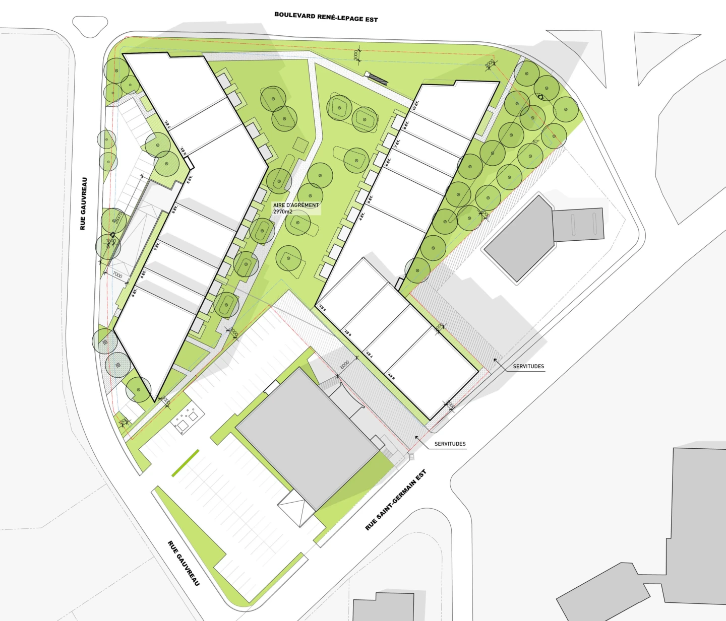 Plan du Quartier Maritime