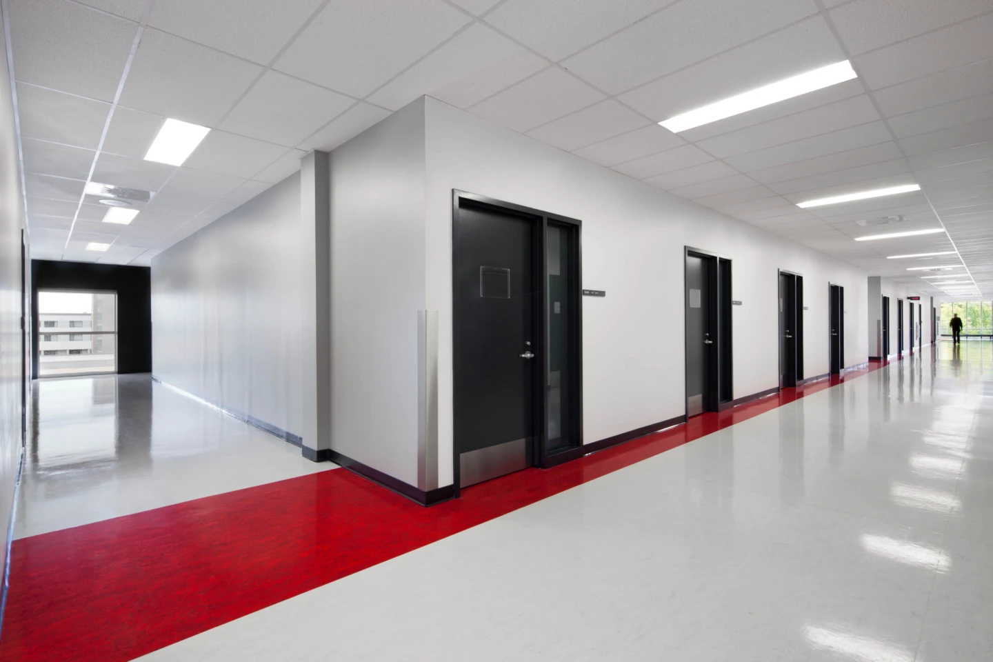 Vue d'un couloir du Rigaud Training Centre and Indoor Firing Range