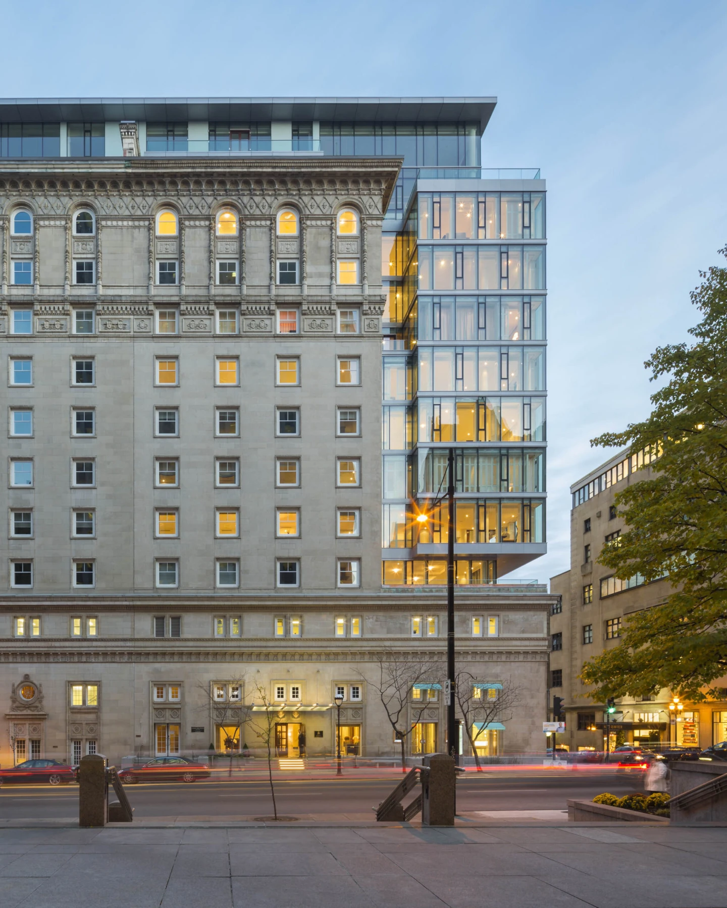 Vue générale du Ritz-Carlton Montréal